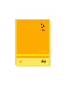 Play Clear Holder (20 Pockets) - CH 520-YL